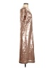 Rachel Parcell 100% Polyester Metallic Gold Cocktail Dress Size M - photo 4