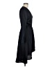 Joie 100% Polyester Solid Blue Black Casual Dress Size M - photo 4