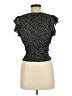 Zara Black Short Sleeve Top Size M - photo 2