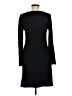 Design History Solid Black Casual Dress Size M - photo 2