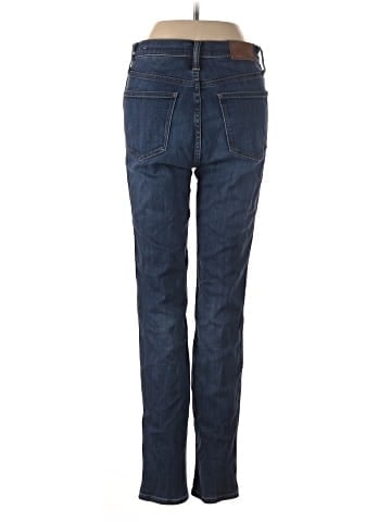 Madewell 10" High-Rise Skinny Jeans in Danny Wash: TENCEL&trade; Denim Edition (view 2)