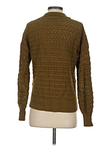 Madewell Sunbury Open-Stitch Polo Sweater (view 2)