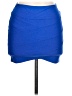 A. Byer Solid Blue Casual Skirt Size L - photo 1