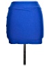 A. Byer Solid Blue Casual Skirt Size L - photo 2