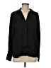 Gap 100% Rayon Black Long Sleeve Blouse Size M - photo 1