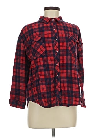 Forever 21 Long Sleeve Button-Down Shirt (view 1)