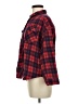 Forever 21 Plaid Red Long Sleeve Button-Down Shirt Size M - photo 5