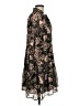 Elan 100% Polyester Paisley Brown Casual Dress Size M - photo 4