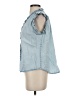 Elan Blue Sleeveless Blouse Size S - photo 5