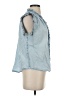 Elan Blue Sleeveless Blouse Size S - photo 4