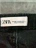 Zara Chevron-herringbone Black Jeans Size 12 - photo 7
