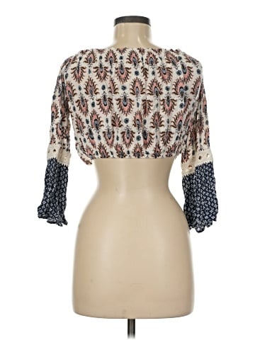 Lulus 3/4 Sleeve Blouse (view 2)