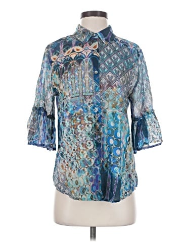 Johnny Was 3/4 Sleeve Blouse (view 1)