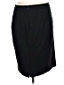 Ann Taylor LOFT Solid Black Formal Skirt Size 10 - photo 2