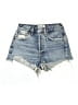 AGOLDE 100% Cotton Blue Denim Shorts Size 23 waist - photo 1