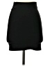 Wow Couture Solid Black Casual Skirt Size S - photo 1