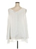 Lane Bryant 100% Polyester Ivory Sleeveless Blouse Size 26 - photo 2
