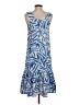 Pieces Blue Casual Dress Size S - photo 2