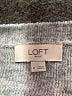 Ann Taylor LOFT Outlet Gray Pullover Sweater Size M - photo 7