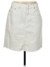 J.Crew Solid White Denim Skirt Size 29 waist - photo 1