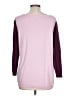 Lands' End 100% Baumwolle Purple Pullover Sweater Size L (tall) - photo 2