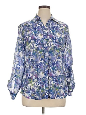 Coldwater Creek 3/4 Sleeve Blouse (view 1)