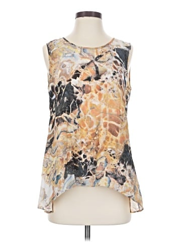 Lafayette 148 New York Sleeveless Silk Top (view 1)