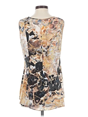 Lafayette 148 New York Sleeveless Silk Top (view 2)