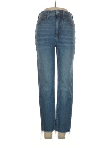 Madewell The Perfect Vintage Jean in Earlside Wash: Raw-Hem Edition (view 1)