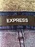 Express Chevron-herringbone Blue Jeans Size 4R - photo 4