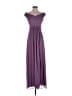 DB Studio 100% Polyester Purple Cocktail Dress Size 4 - photo 1