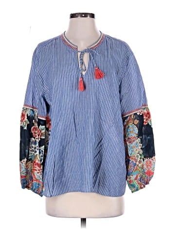 Johnny Was 3/4 Sleeve Blouse (view 1)