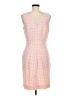 J.Crew Checkered-gingham Pink Cocktail Dress Size 6 - photo 2