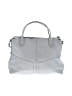 Botkier 100% Leather Solid Gray Leather Satchel One size - photo 3