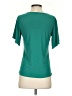 NY Collection Teal Short Sleeve Blouse Size P (petite) - photo 2