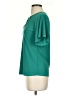 NY Collection Teal Short Sleeve Blouse Size P (petite) - photo 5