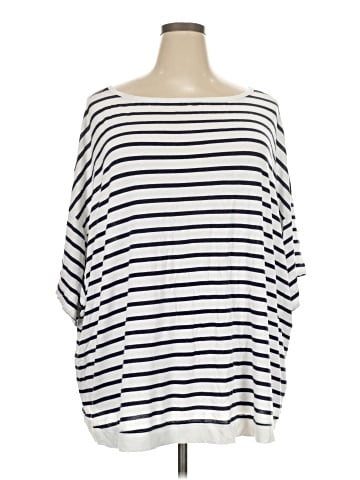 Lane Bryant 3/4 Sleeve T-Shirt (view 1)