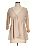 Altar'd State Tan 3/4 Sleeve Top Size S - photo 1