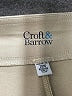 Croft & Barrow Solid Tan Skort Size 20 - photo 3