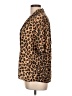 Simon Miller Animal Print Brown Short Sleeve Blouse Size Lg (III or 3) - photo 5
