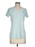 Under Armour 100% Polyester Teal Active T-Shirt Size S - photo 1