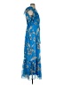 Taylor 100% Polyester Blue Casual Dress Size S - photo 4