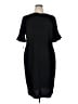 Calvin Klein Solid Black Casual Dress Size 16 - photo 1