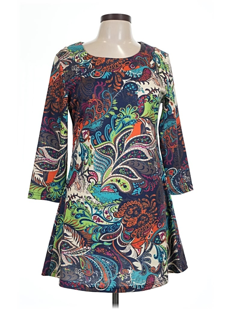 Pre-owned Papillon Casual Dress In Blue