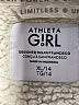 Athleta Girl 100% Polyester Ivory Cardigan Size 14 - photo 3