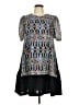 Gracia 100% Polyester Graphic Black Cocktail Dress Size M - photo 1