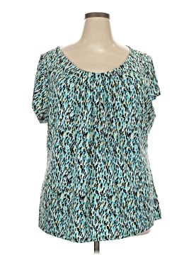 Worthington Short Sleeve Blouse