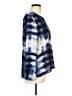 Counterparts 100% Polyester Tie-dye Blue Long Sleeve Blouse Size L - photo 4
