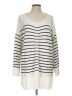 CAbi Stripes Ivory Cardigan Size L - photo 1