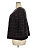 J.Jill Black Burgundy 3/4 Sleeve Top Size 2X - photo 5